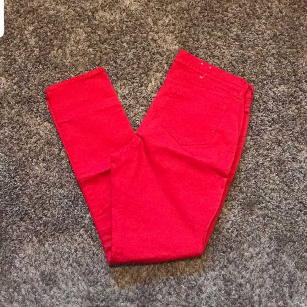 Old Navy Red Sweetheart Jeans